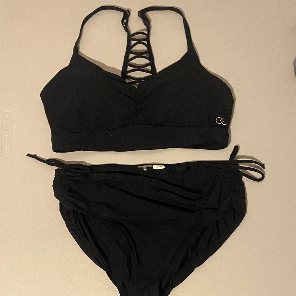 Calia black bikini set size L